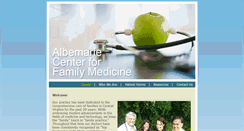 Desktop Screenshot of albemarlecenter.com
